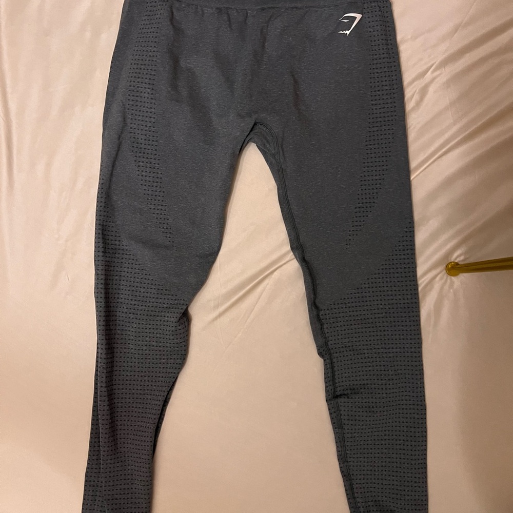 Gym Shark Gray Vital Seamless Leggings